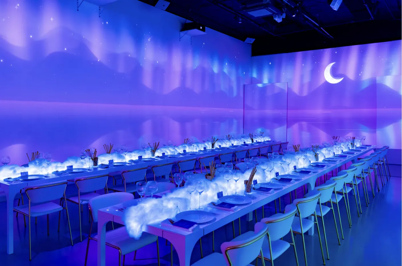 Immersive dinner at LUME